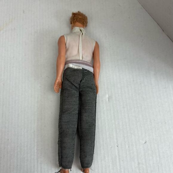 Mattel 1968 Ken Doll Disney Beauty & The Beast Prince Adam Barbie Rooted Hair - Picture 2 of 13